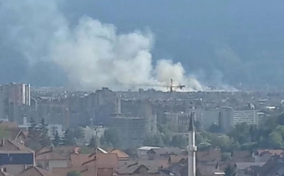 Još jedan požar u blizini Sarajeva: Vatrogasci brzo reagovali u Hrasnici