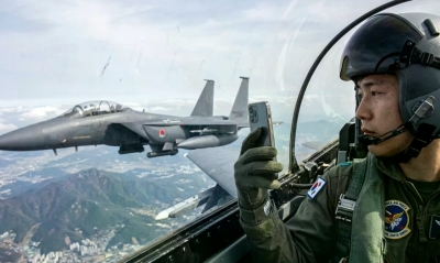 Sudarila se dva aviona F-15K jer je pilot snimao selfi