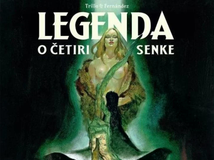 Strip "Legenda o četiri senke" u izdanju "Lokomotive": Fantazija o palom anđelu i tri gubitnika