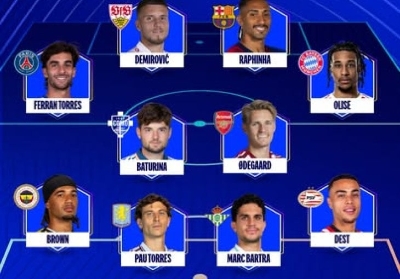 Demirović izabran u idealni tim kola Lige prvaka