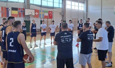 Košarkaši BiH započeli pripreme na Vlašiću