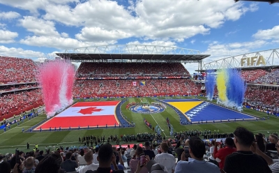 Zastava Bosne i Hercegovine se zavijorila na stadionu u Torontu