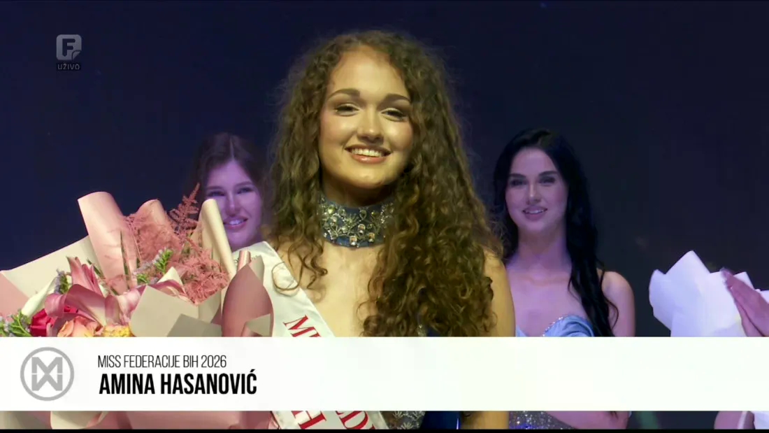 Amina Hasanović je Miss Federacije BiH za 2026. godinu