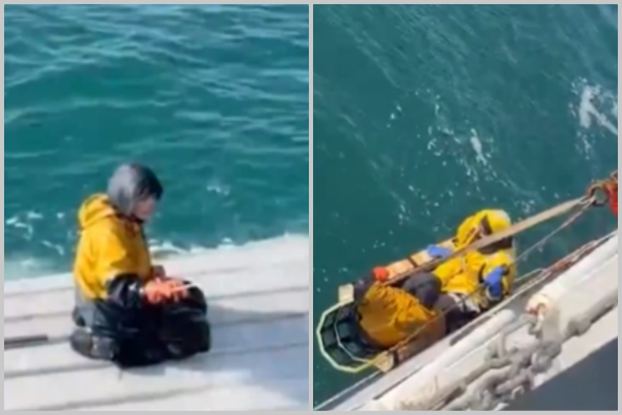 DRAMA KOD ALJASKE: Dječak preživio tri dana u ledenim vodama držeći se za trup čamca, posada ribarskog broda ga jedva izvukla (VIDEO)