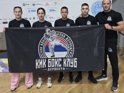 Sara Јevrić iz Dervente šampionka u kik-boksu