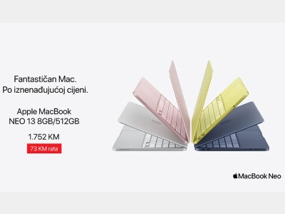 Nova generacija laptopa sada u m:tel ponudi – MacBook Neo
