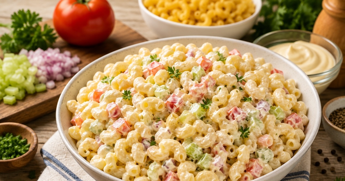Salata s makaronama koju ćete praviti cijelo ljeto
