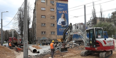 Zbog izgradnje kružnog toka na Grbavici počinje potpuna obustava saobraćaja na dijelu Južne longitudinale