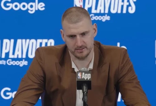 (VIDEO) "Ja ne mislim tako" Jokić odbrusio javnosti poslije pobjede nad Minesotom na startu plej-ofa