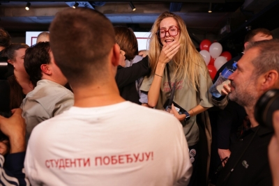 NOVI PRESJEK Studentska lista ubjedljivo prva sa 52,4, Ujedinjena Srbija osvojila 39,2% glasova