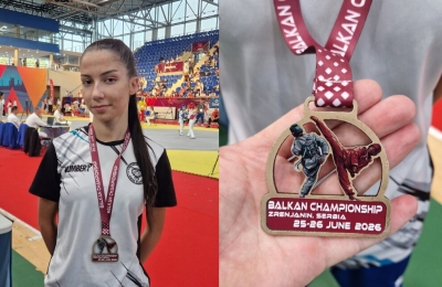 Zeničanka Irma Kulacić osvojila titulu balkanske prvakinje u taekwondou