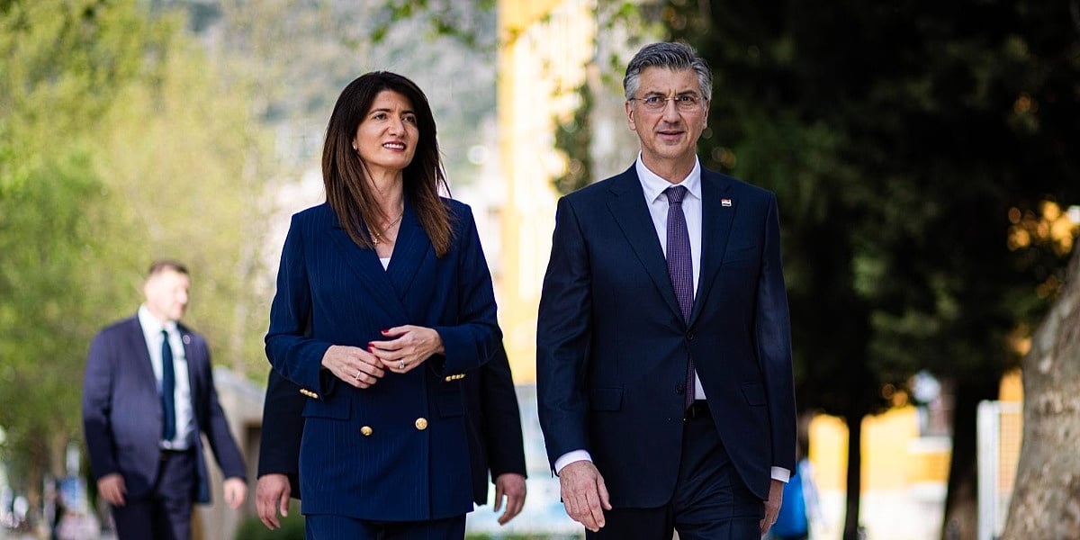 HDZ održava posljednji predizborni skup u Mostaru, dolazi i Andrej Plenković s delegacijom iz Hrvatske