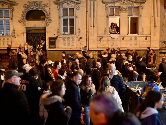 Studentska lista na Slaviji održala završni predizborni skup