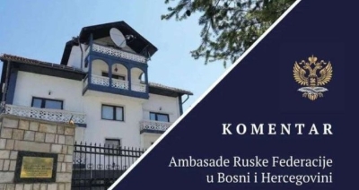 Ambasada Rusije: Moskva se ne miješa u proces integracije BiH u EU