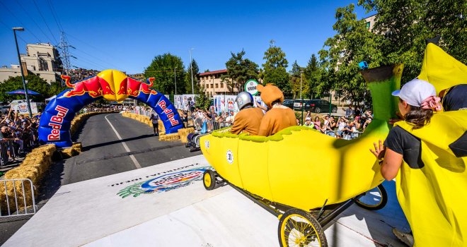 Red Bull Soapbox oduševio Sarajevo: 'Bh farmerima' pripalo prvo mjesto