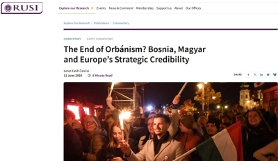 ANALIZA ISMETA FATIHA ČANČARA: Orbanov poraz otvara pitanje budućnosti secesionističkih politika u Bosni i Hercegovini