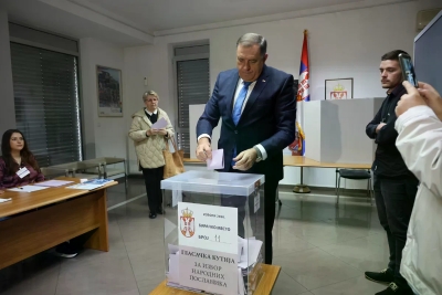 Dodik glasao u Banjoj Luci: Srbiju nazvao "garantom opstanka RS-a" pa ponovo prozivao Sarajevo
