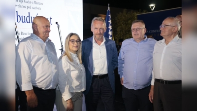 Izetbegović iz Mostara: Ne dozvolimo da ubace među nas kost podjela, opasnije je od svake agresije