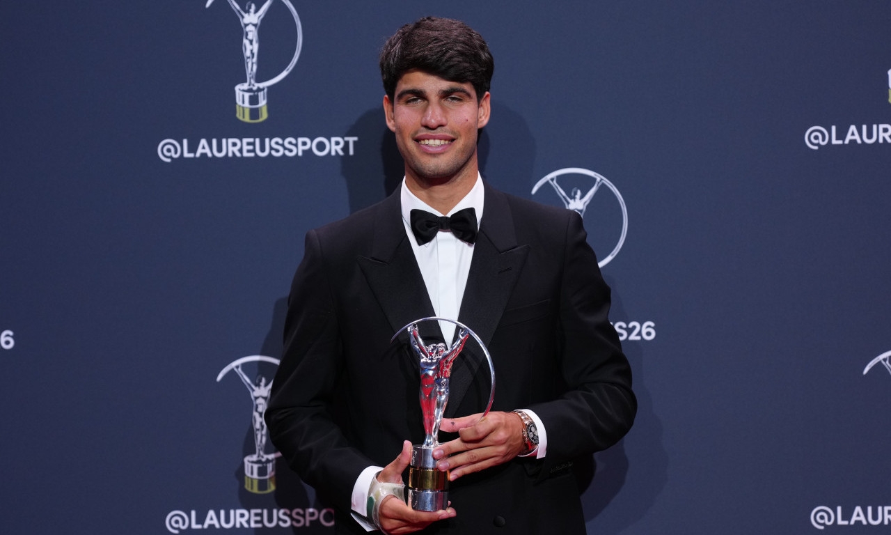 Teniser Karlos Alkaraz najbolji sportista svijeta