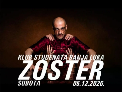 "Zoster" 5. decembra nastupa u banjalučkom KSB-u(VIDEO)