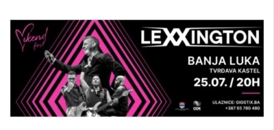 Lexington Bend stiže na Vikend Fest 2026 – Banja Luka očekuje jedan od najvećih koncerata ljeta