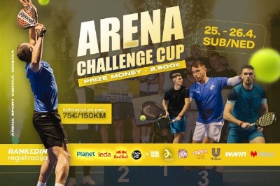 Arena Challenge Cup okuplja desetine igrača i donosi prvi ženski padel turnir u Mostaru
