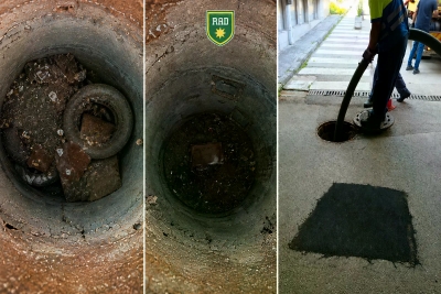 Nakon 30 godina i kritika javnosti počelo čišćenje garaža KJKP RAD u Sarajevu: Iz odvoda vadili mulj, pijesak i automobilske gume