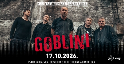 Goblini 17. oktobra u Banjaluci: Punk-rock energija stiže u Klub studenata