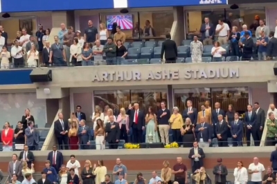 Šokantne scene s Donaldom Trumpom na US Openu!