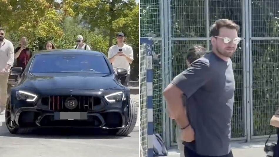 Dončić u automobilu od 600.000 eura ušao na teren