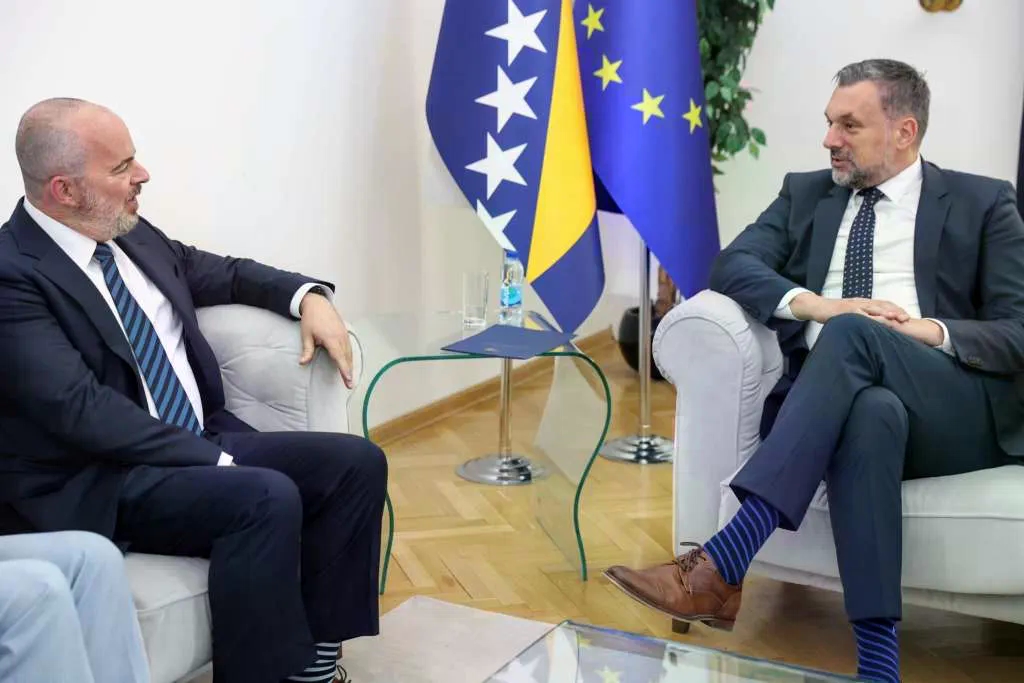 Konaković i Ginkel razgovarali o sigurnosti, reformi i partnerstvu u svim segmentima