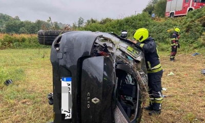 Vatrogasci intervenisali: Tri osobe povrijeđene u nezgodi u Borkovićima FOTO