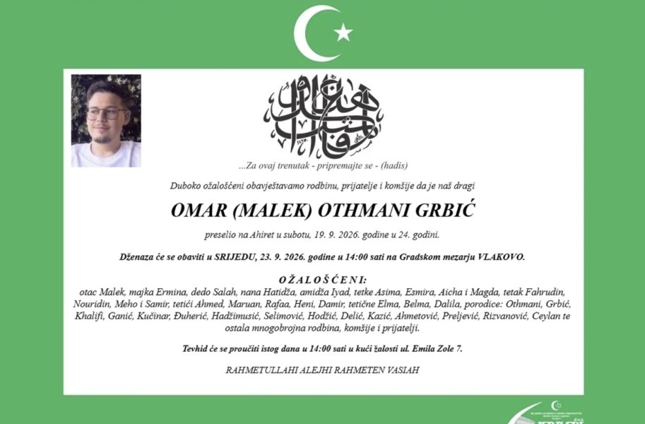 Preminuo poznati bh. TikToker Omar Grbić Grbzilla