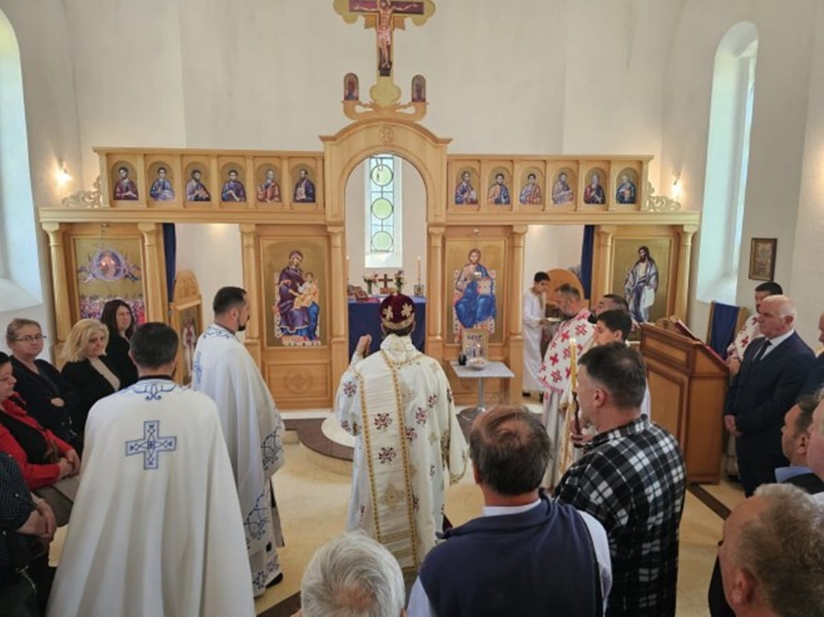 Parastos i liturgija za ubijene Srbe u Bradini kod Konjica