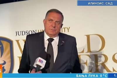 DODIK U CHICAGU MANJI OD MAKOVOG ZRNA: 'Srbi su činili zločine, ne želimo raditi ništa mimo Ustava...'