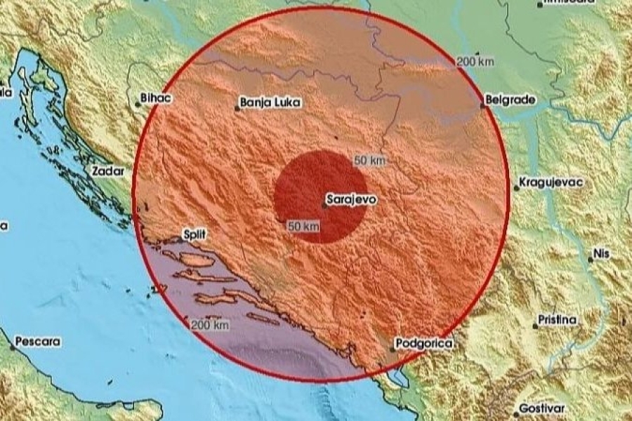 PODRHTAVANJE U SARAJEVU I NA ILIDŽI: Građani prijavili kratak potres, čeka se seizmološka potvrda