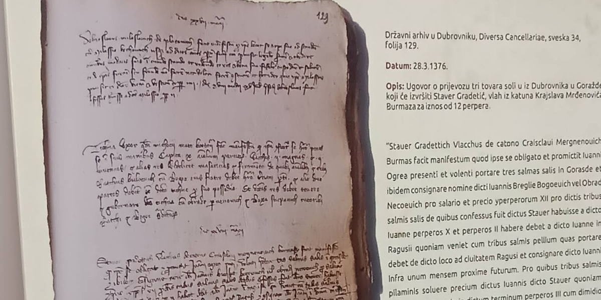 "Tri tovara soli za Goražde": Priča iz 1376. otkriva koliko je grad bio važan prije 650 godina