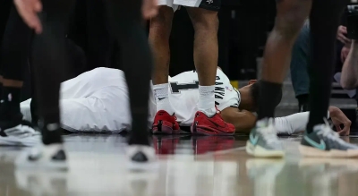 Стравичан пад Вембањаме! Језива сцена у другој утакмици НБА плеј-офа