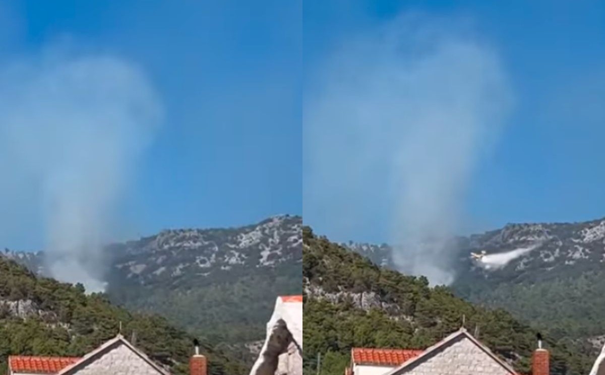 Požar na Braču ne jenjava: Izgorjele hiljade hektara, 76-godišnja žena u životnoj opasnosti