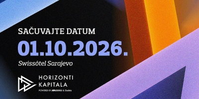 Treće izdanje konferencije "Horizonti kapitala" ponovo okuplja regionalne lidere u Sarajevu