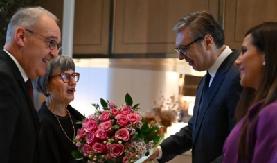 Vučić ugosto na večeri predsjednika Švajcarske