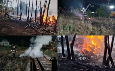 Vatrogasci intervenisali širom TK: U Srebreniku izgorjelo više od 800 bala sijena, gorjela i pruga