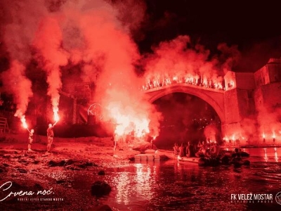 Spektakl ispod Starog mosta: Velež organizuje Crvenu noć