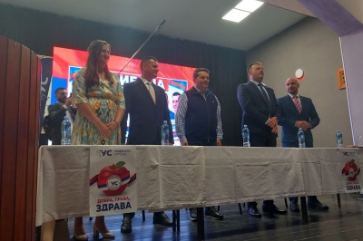 Ujedinjena Srpska u Omarskoj: Stevandić poručio da treba jačati i nacionalnu i ekonomsku politiku