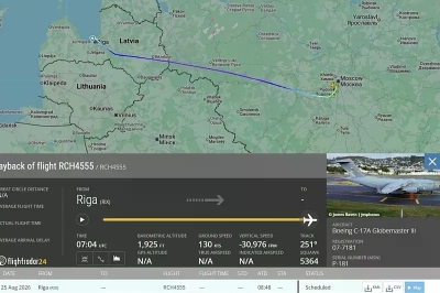 Američki vojni avion sletio na aerodrom u Moskvi