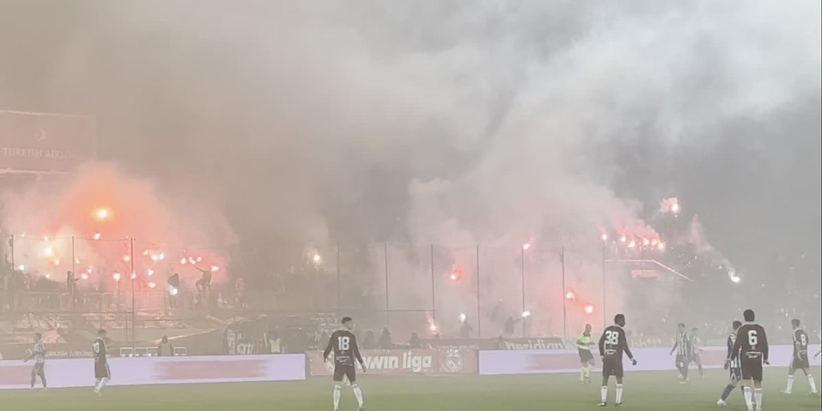 Horde zla u 80. minuti derbija priredile spektakularnu rođendansku bakljadu