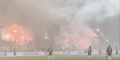 Horde zla u 80. minuti derbija priredile spektakularnu rođendansku bakljadu