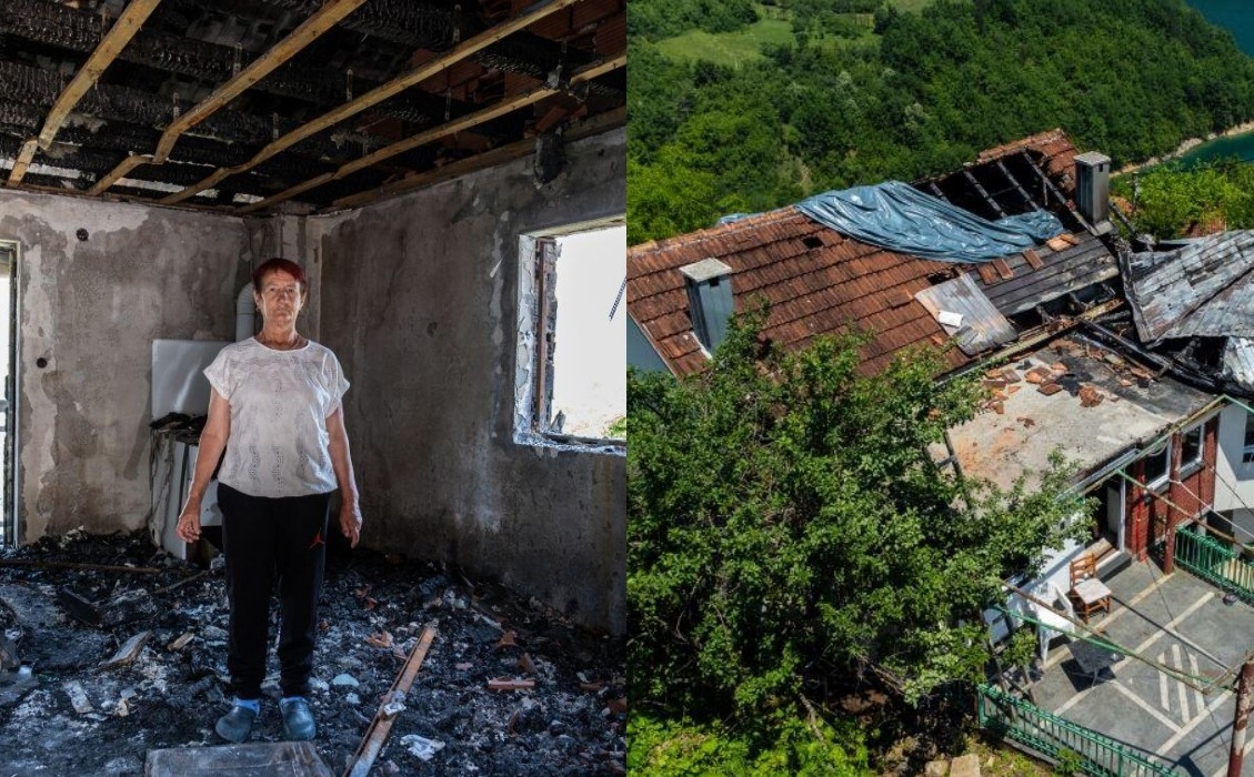 Fatima u požaru izgubila sestru i krov nad glavom: Pokrenut apel za sanaciju kuće u kojoj živi