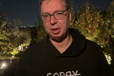 Oglasio se Vučić: Malo im je trebalo, samo jedan dan.