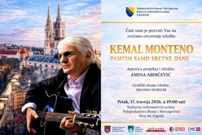 SJAJ KOJI NE BLIJEDI: Izložba 'Kemal Monteno - Pamtim samo sretne dane' bit će otvorena u petak...